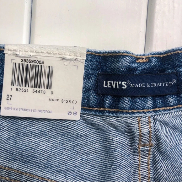 Levi's Made & Crafted Cheeky High Rise Denim Short - Picture 5 of 8